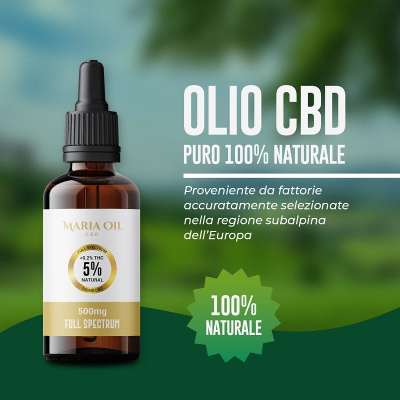 CBD Oil 5% (500mg) Full Spectrum - Image 2
