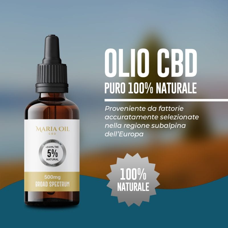 CBD oil 5% (500mg) Broad Spectrum - Image 2