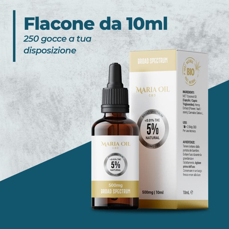 CBD oil 5% (500mg) Broad Spectrum - Image 6