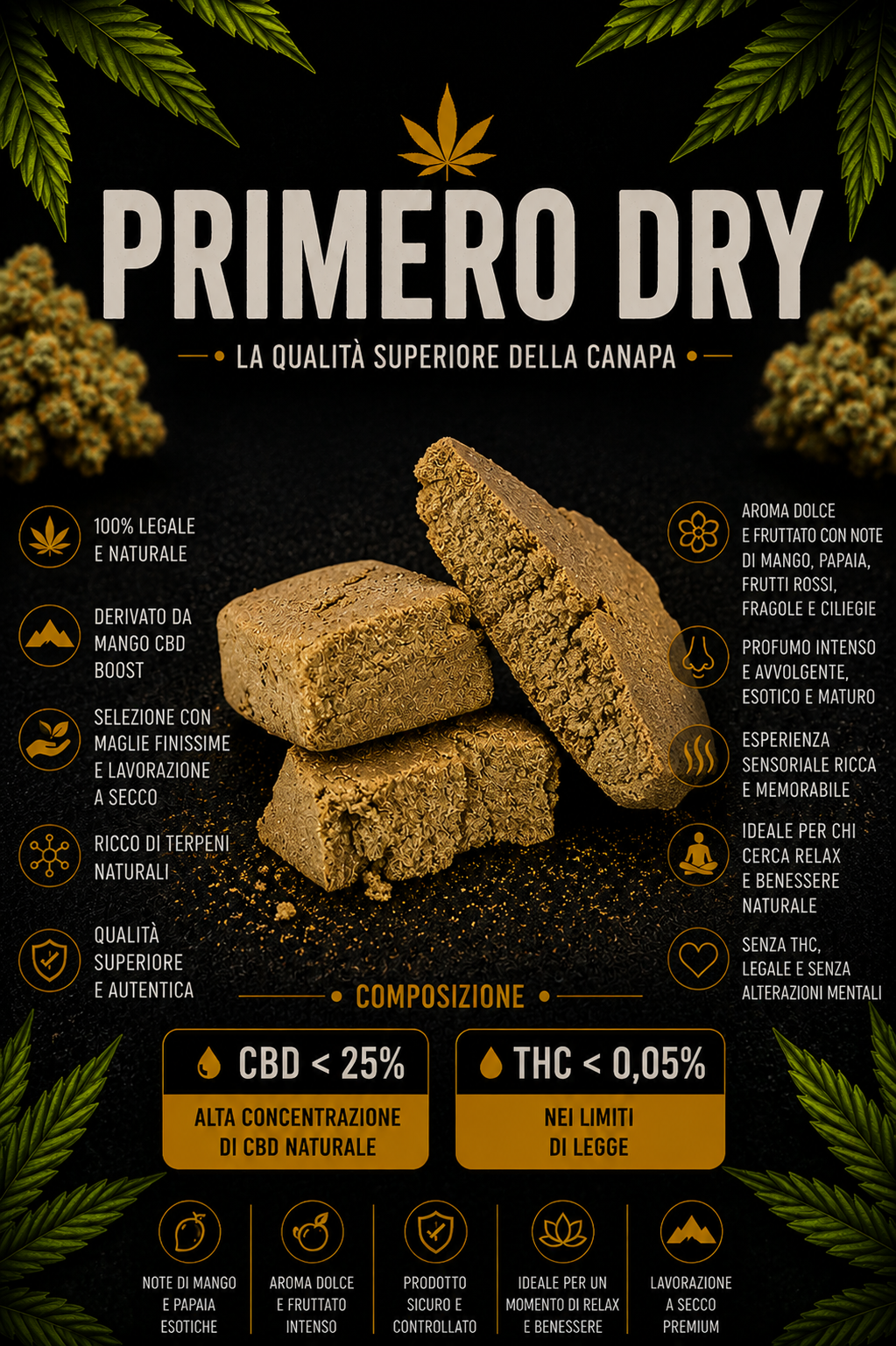 Primero Dry Hash | Legal Hashish - Image 2